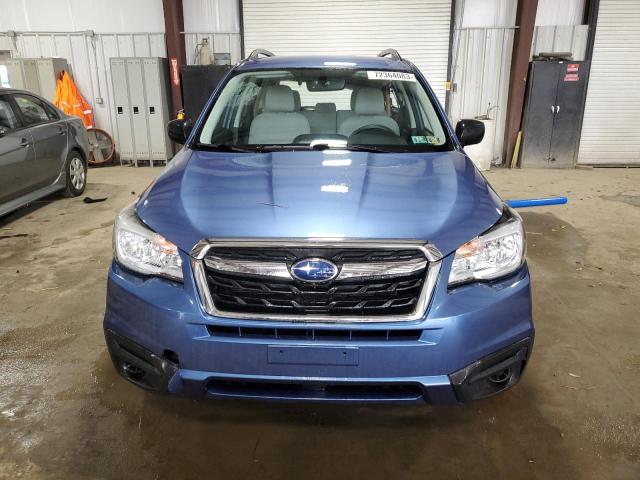 JF2SJABC8JH613443 - 2018 SUBARU FORESTER 2.5I BLUE photo 5