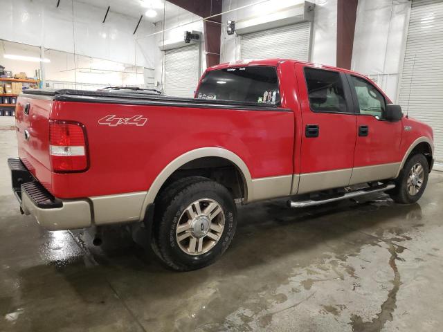 1FTPW14V17FB59674 - 2007 FORD F150 SUPERCREW RED photo 3