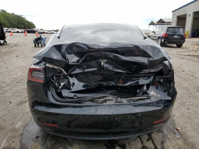 5YJ3E1EB7NF179919 - 2022 TESLA MODEL 3 BLACK photo 6