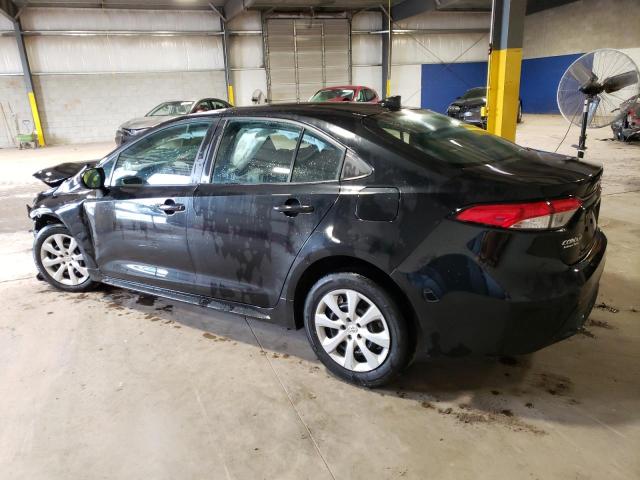 5YFEPMAE2MP174215 - 2021 TOYOTA COROLLA LE BLACK photo 2