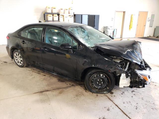 5YFEPMAE2MP174215 - 2021 TOYOTA COROLLA LE BLACK photo 4