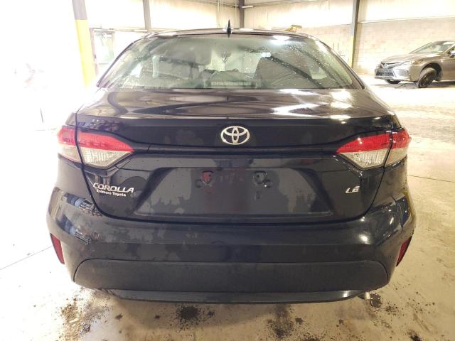 5YFEPMAE2MP174215 - 2021 TOYOTA COROLLA LE BLACK photo 6