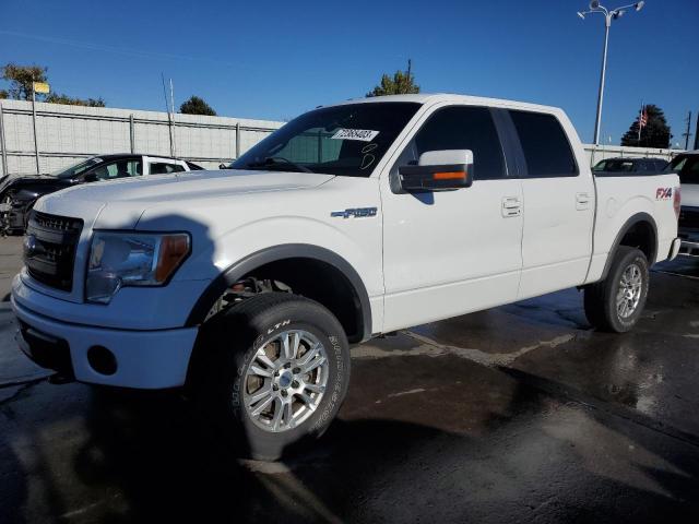 1FTFW1EF8DFC81043 - 2013 FORD F150 SUPERCREW WHITE photo 1