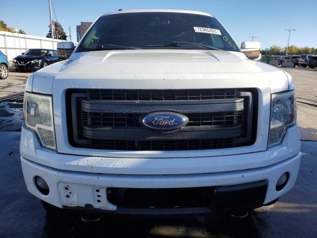 1FTFW1EF8DFC81043 - 2013 FORD F150 SUPERCREW WHITE photo 5