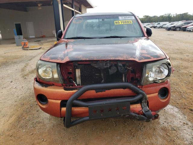 5TETX22N76Z210620 - 2006 TOYOTA TACOMA ACCESS CAB წითელი ფოტო 5