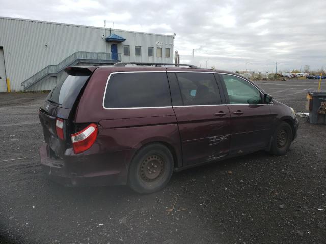 5FNRL38417B511316 - 2007 HONDA ODYSSEY EX BURGUNDY photo 3