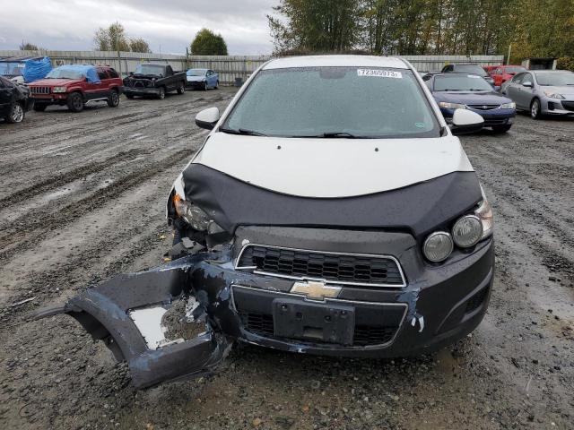 1G1JA6SH7C4134274 - 2012 CHEVROLET SONIC LS WHITE photo 5