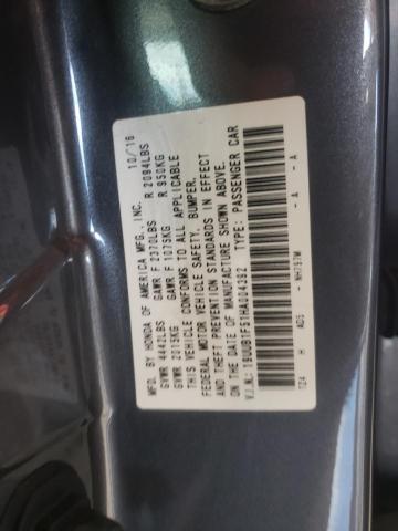 19UUB1F51HA004392 - 2017 ACURA TLX TECH GRAY photo 13
