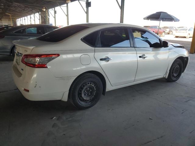 3N1AB7AP1DL788351 - 2013 NISSAN SENTRA S WHITE photo 3