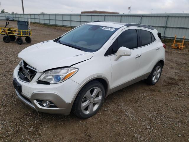 KL4CJDSB4FB265463 - 2015 BUICK ENCORE PREMIUM WHITE photo 1