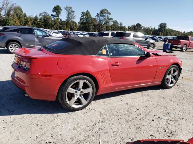 2G1FG3DD4B9204399 - 2011 CHEVROLET CAMARO LT RED photo 3