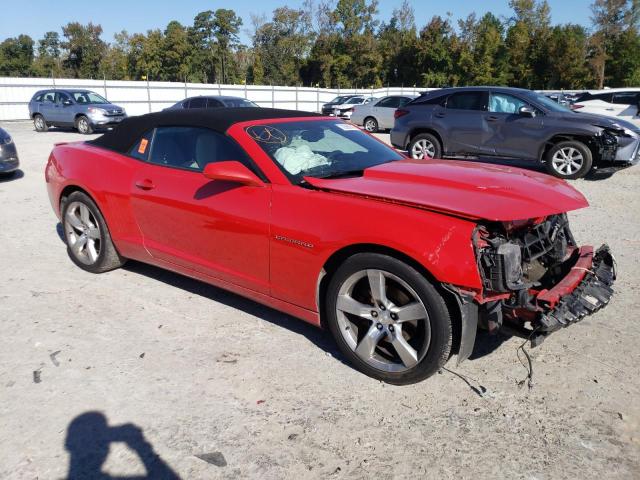 2G1FG3DD4B9204399 - 2011 CHEVROLET CAMARO LT RED photo 4