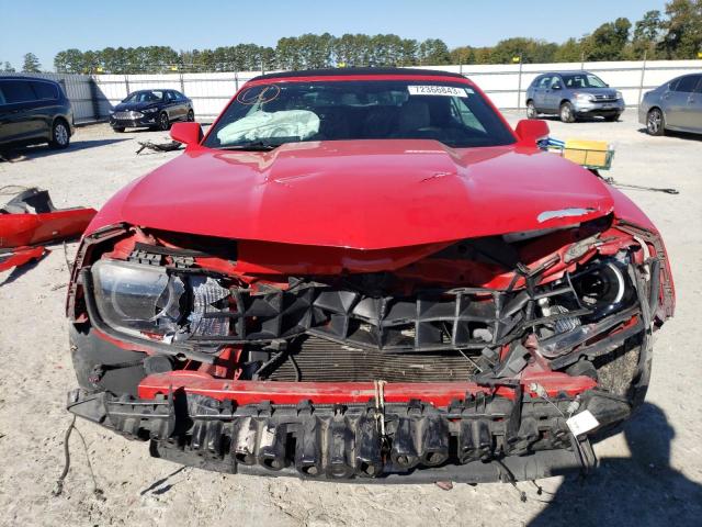 2G1FG3DD4B9204399 - 2011 CHEVROLET CAMARO LT RED photo 5