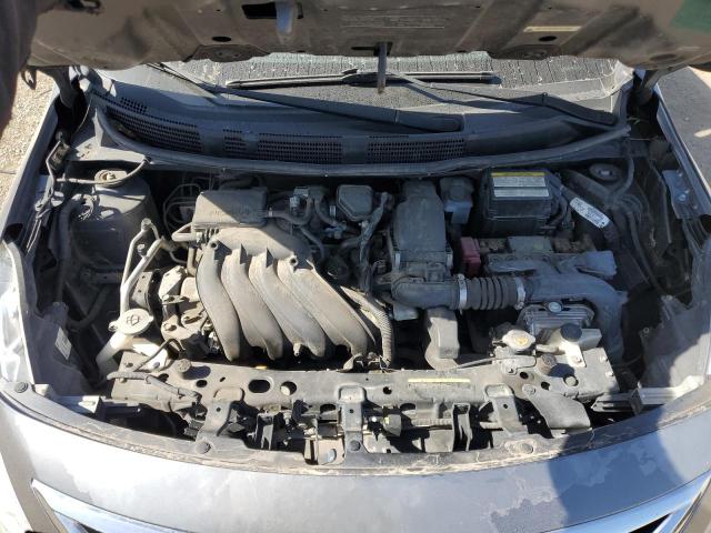 3N1CN7AP6GL823888 - 2016 NISSAN VERSA S SILVER photo 11