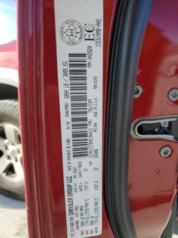 1D7RV1CT9AS194415 - 2010 DODGE RAM 1500 RED photo 12