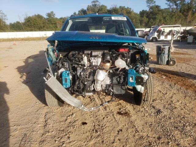 ZACNJDC17MPN26783 - 2021 JEEP RENEGADE TRAILHAWK TURQUOISE photo 5