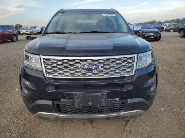 1FM5K8HTXHGD40994 - 2017 FORD EXPLORER PLATINUM BLACK photo 5