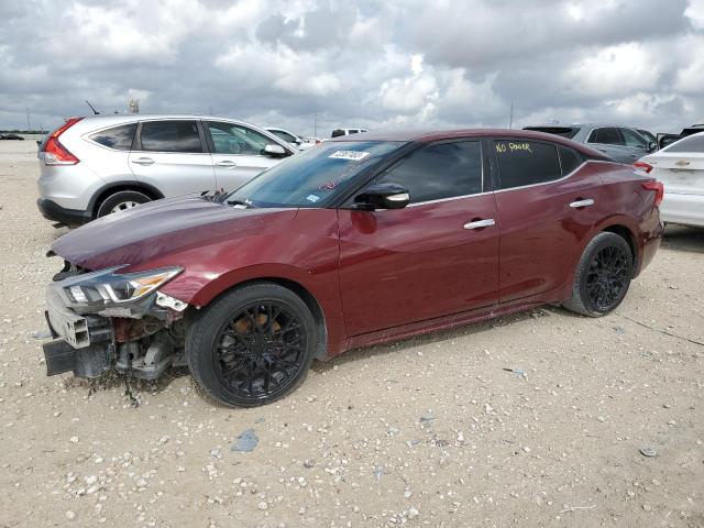 1N4AA6AP8HC388515 - 2017 NISSAN MAXIMA 3.5S BURGUNDY photo 1