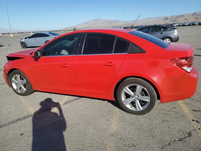 1G1PE5SB5F7214938 - 2015 CHEVROLET CRUZE LT RED photo 2