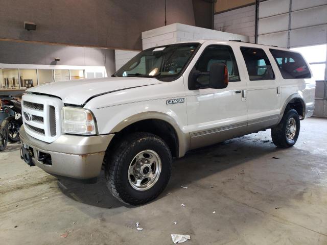 1FMSU45PX5ED40594 - 2005 FORD EXCURSION EDDIE BAUER WHITE photo 1