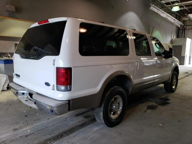 1FMSU45PX5ED40594 - 2005 FORD EXCURSION EDDIE BAUER WHITE photo 3