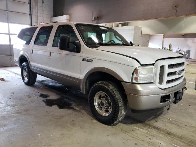 1FMSU45PX5ED40594 - 2005 FORD EXCURSION EDDIE BAUER WHITE photo 4