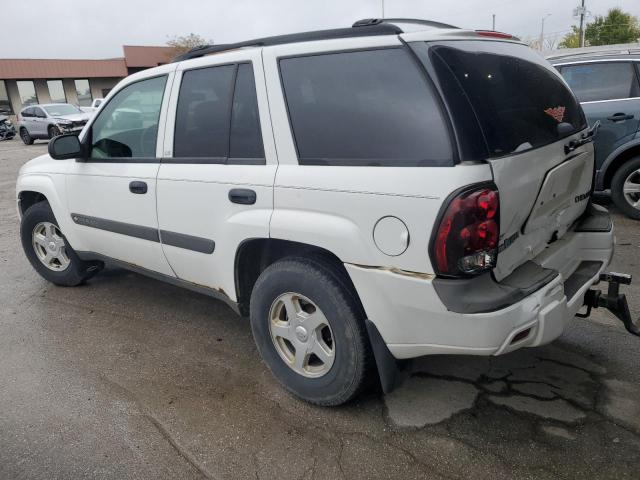 1GNDT13S032280983 - 2003 CHEVROLET TRAILBLAZE WHITE photo 2