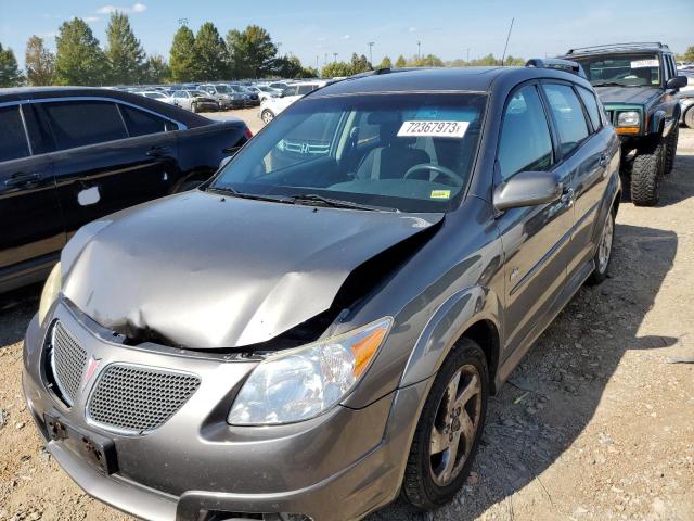 5Y2SL658X7Z412384 - 2007 PONTIAC VIBE SILVER photo 1