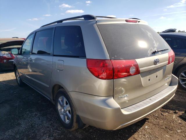 5TDZK23C09S230974 - 2009 TOYOTA SIENNA CE GOLD photo 2