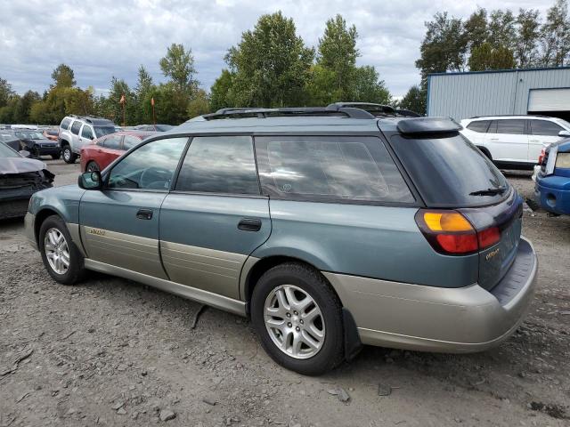 4S3BH675227629887 - 2002 SUBARU LEGACY OUTBACK AWP 绿色 照片 2