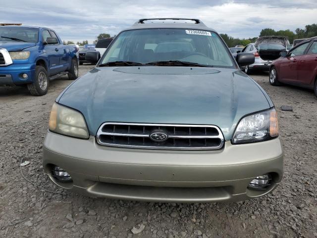 4S3BH675227629887 - 2002 SUBARU LEGACY OUTBACK AWP 绿色 照片 5