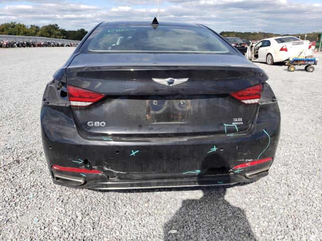 KMHGN4JE3JU247083 - 2018 GENESIS G80 BASE BLACK photo 6