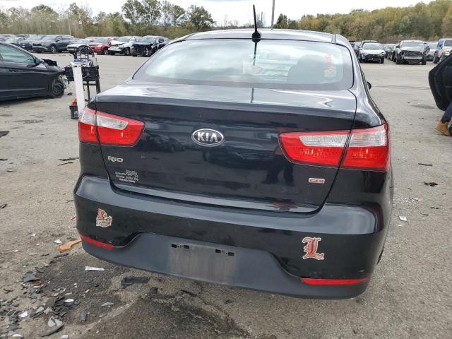 KNADM4A34H6046586 - 2017 KIA RIO LX BLACK photo 6