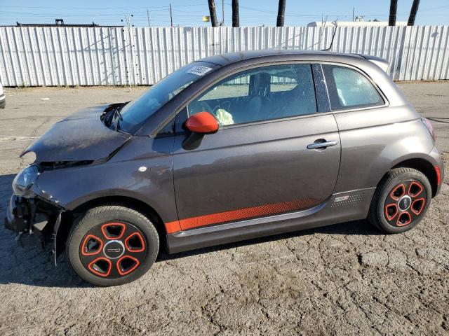 3C3CFFGE1JT377297 - 2018 FIAT 500 ELECTRIC CHARCOAL photo 1