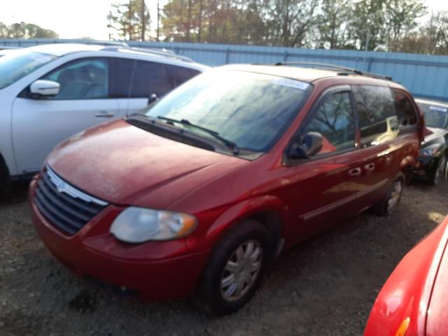 2A8GP54L87R120875 - 2007 CHRYSLER TOWN & COU TOURING Qırmızı foto 2