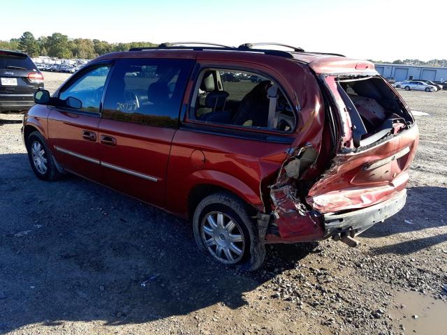 2A8GP54L87R120875 - 2007 CHRYSLER TOWN & COU TOURING Qırmızı foto 3