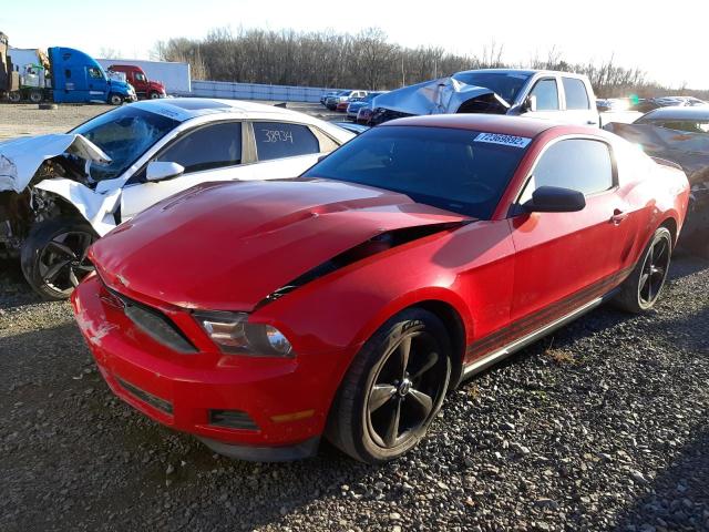 1ZVBP8AM4C5205703 - 2012 FORD MUSTANG RED photo 2
