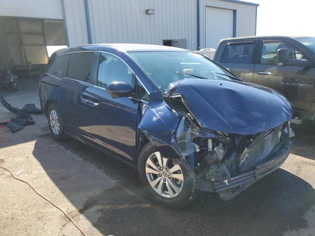 5FNRL5H45FB127839 - 2015 HONDA ODYSSEY EX BLUE photo 4