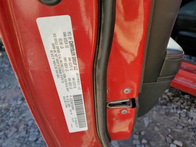 2C3CDXBG7CH200866 - 2012 DODGE CHARGER SE RED photo 12