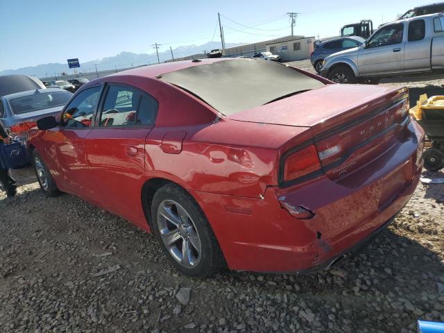 2C3CDXBG7CH200866 - 2012 DODGE CHARGER SE RED photo 2