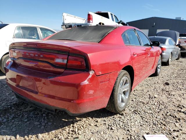 2C3CDXBG7CH200866 - 2012 DODGE CHARGER SE RED photo 3
