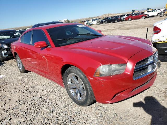 2C3CDXBG7CH200866 - 2012 DODGE CHARGER SE RED photo 4
