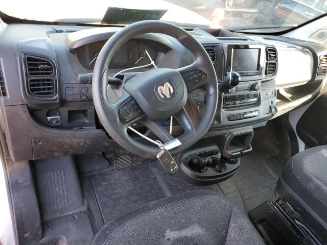 3C6LRVAG7NE122954 - 2022 RAM PROMASTER 1500 STANDARD WHITE photo 8