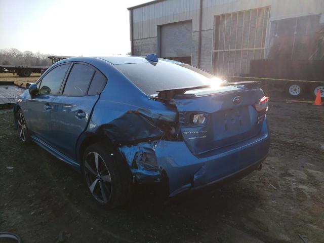 4S3GKAM65J3614989 - 2018 SUBARU IMPREZA SPORT BLUE photo 2