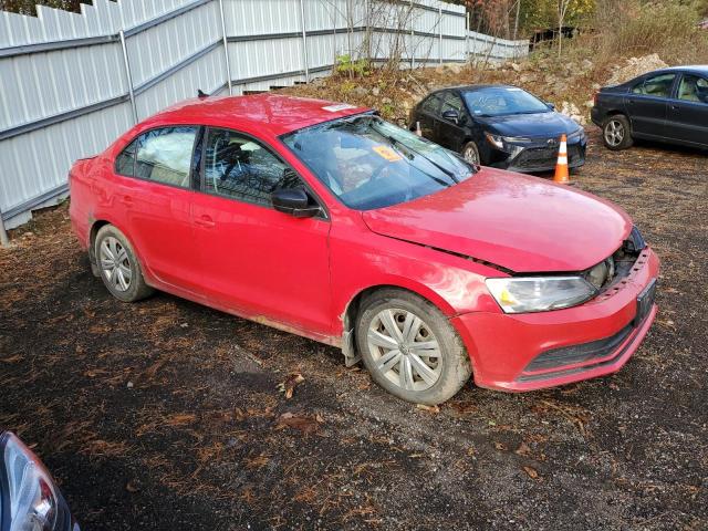 3VW3A7AJ2FM336455 - 2015 VOLKSWAGEN JETTA TDI RED photo 4