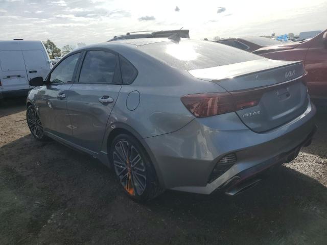 3KPF44AC2PE657091 - 2023 KIA FORTE GT GRAY photo 2