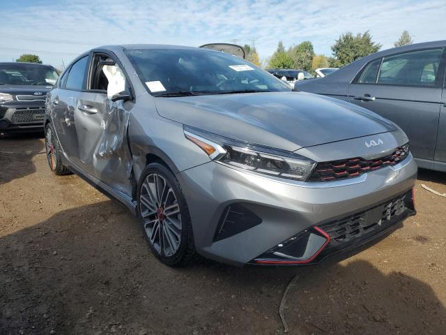 3KPF44AC2PE657091 - 2023 KIA FORTE GT GRAY photo 4