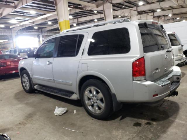 5N1BA0NFXCN601633 - 2012 NISSAN ARMADA SV SILVER photo 2