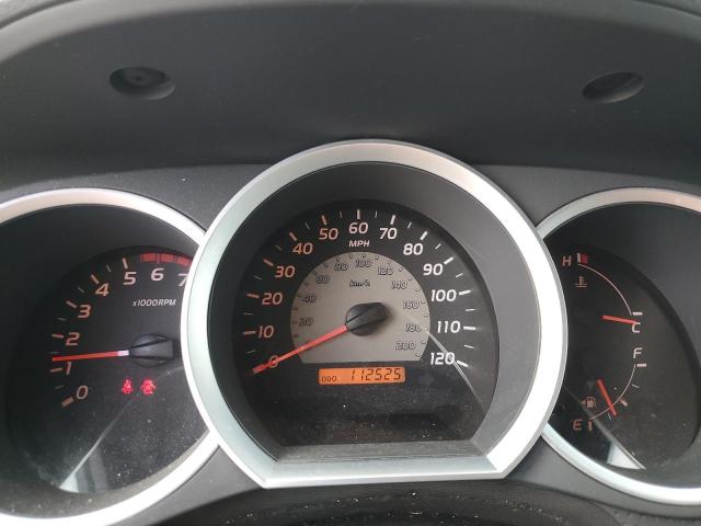 5TEJU62N55Z119111 - 2005 TOYOTA TACOMA DOUBLE CAB PRERUNNER SILVER photo 9