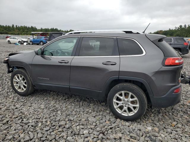 1C4PJMCS6EW138419 - 2014 JEEP CHEROKEE LATITUDE GRAY photo 2